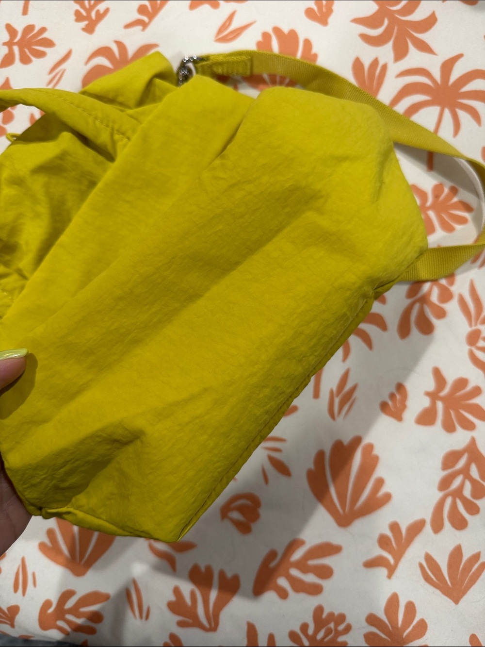 lululemon athletica Bright Yellow Canvas Tote with Removable Strap - Picture 5 of 5